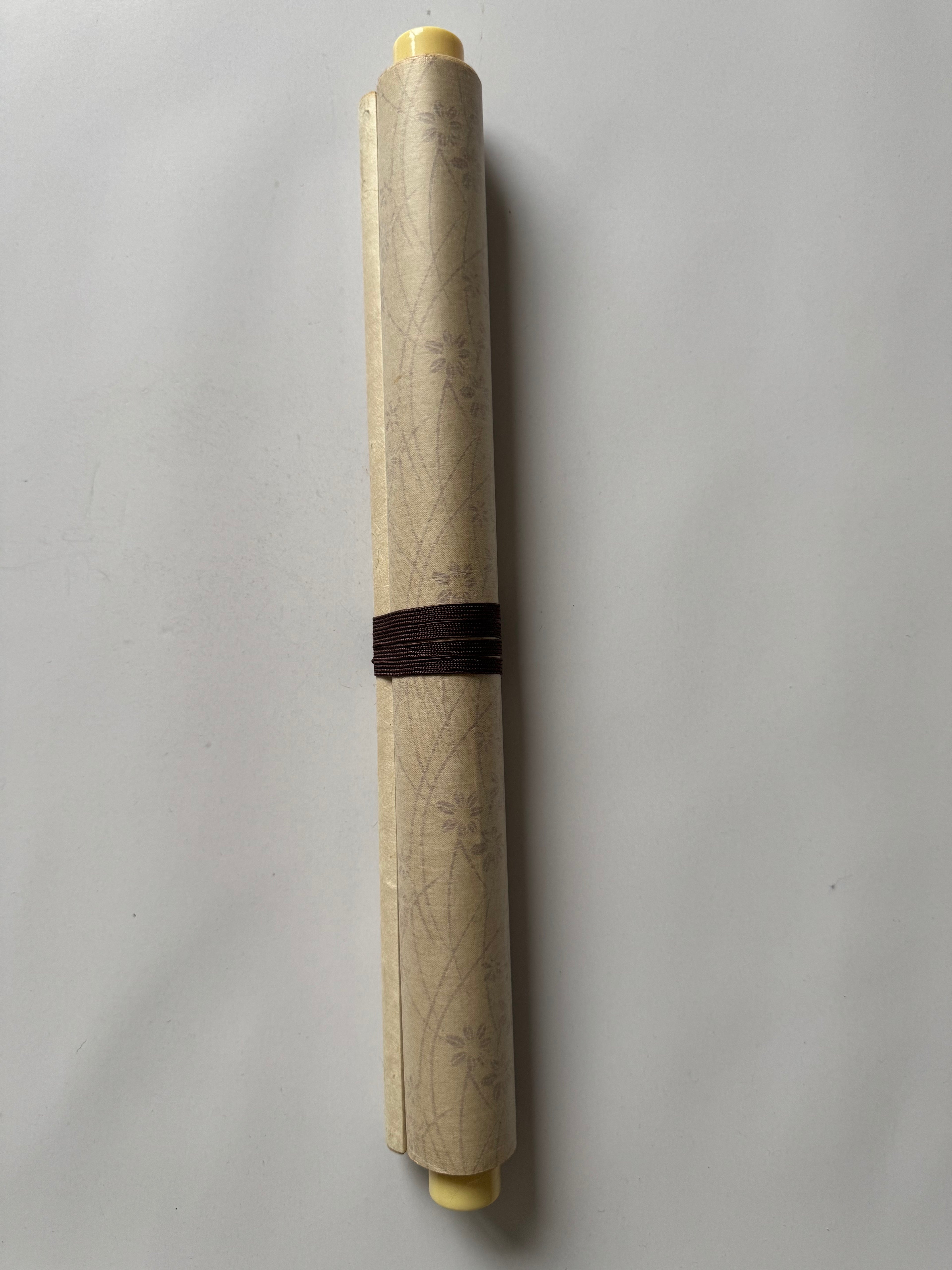 Japanese Literati Calligraphy Hanging Scroll – Vintage Kanshi Poetry Kakemono, Showa Zen Ink Art