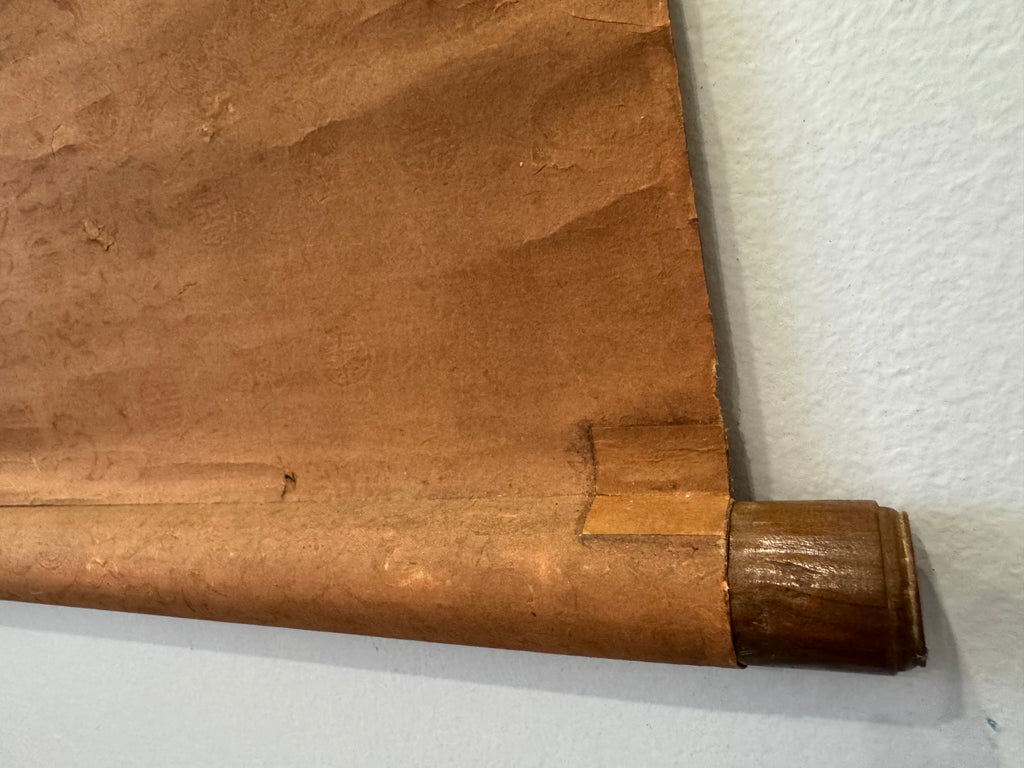 Antique Japanese Pine Tree Hanging Scroll – Edo Meiji Nanga Literati Ink Painting Kakemono