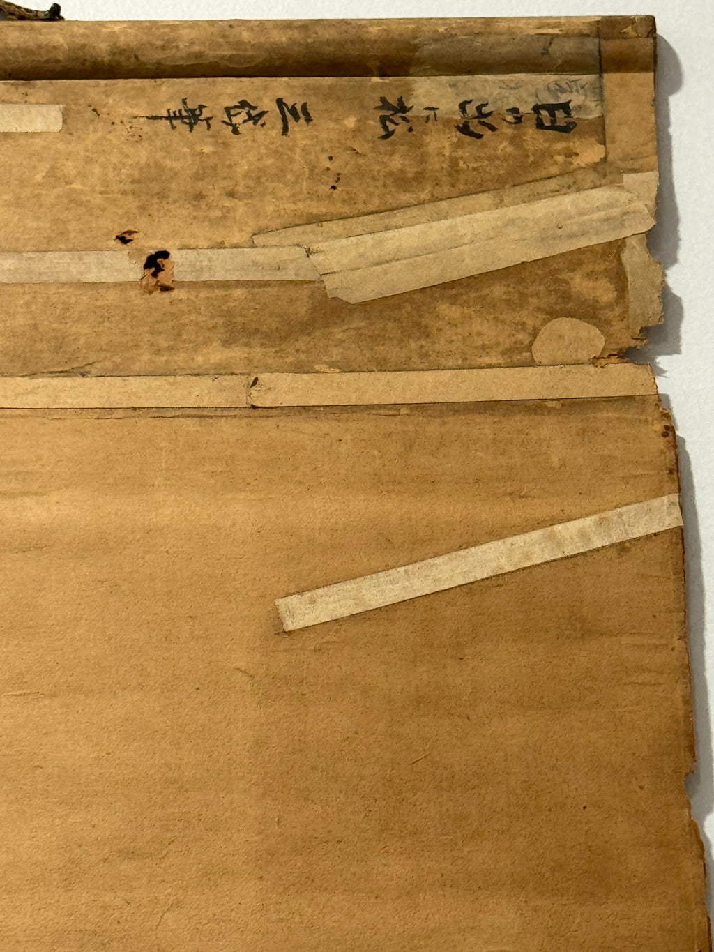 Antique Japanese Pine Tree Hanging Scroll – Edo Meiji Nanga Literati Ink Painting Kakemono