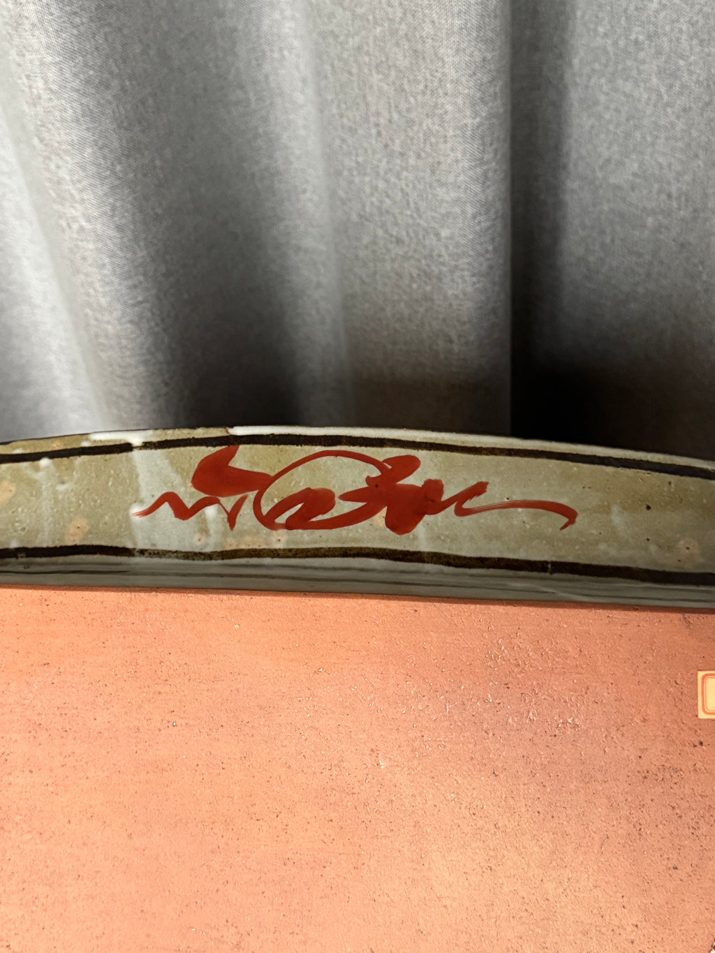 Vintage Kyoto-yaki Decorative Plate in style of Sato Binsa