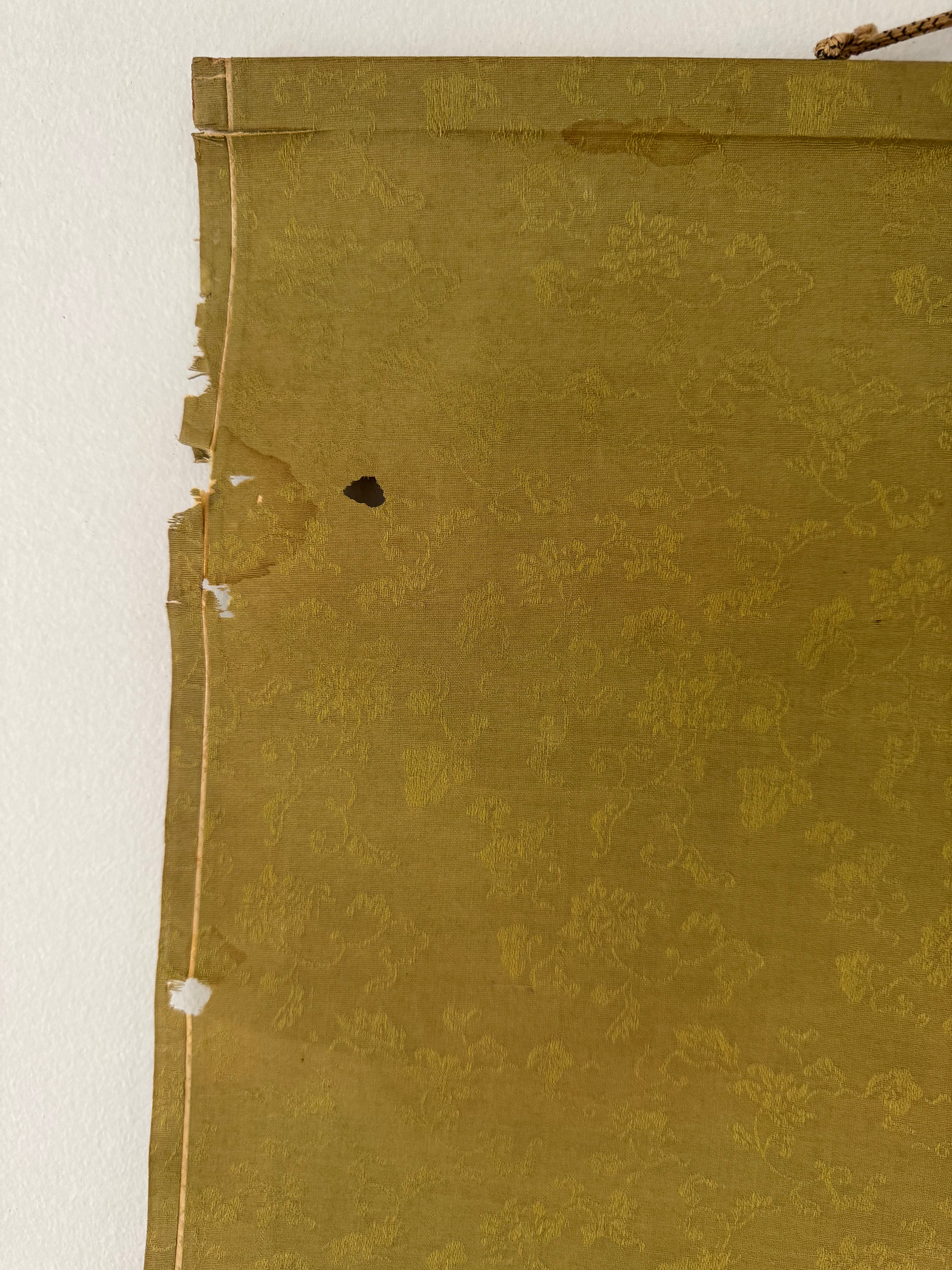 Japanese Hand-Painted Kakemono Horse Calligraphy Scroll – Sumi-e Artwork, Showa Era