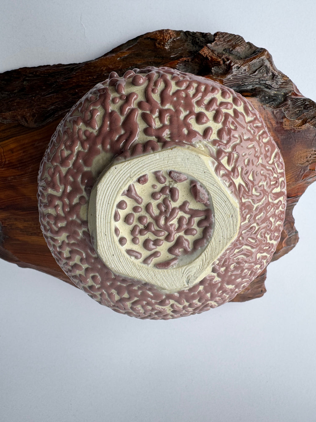 Vintage Oni Hagi Chawan – Handcrafted Japanese Hagi-Yaki Tea Bowl, Wabi-Sabi Ceramic Art