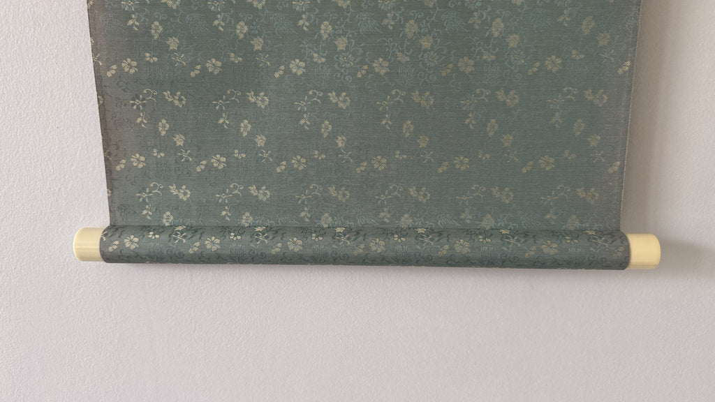 Vintage Japanese Hanging Scroll - Sparrows & Weeping Plum in Spring - Kacho-ga Nihonga - Shijō School - Signed with Seal