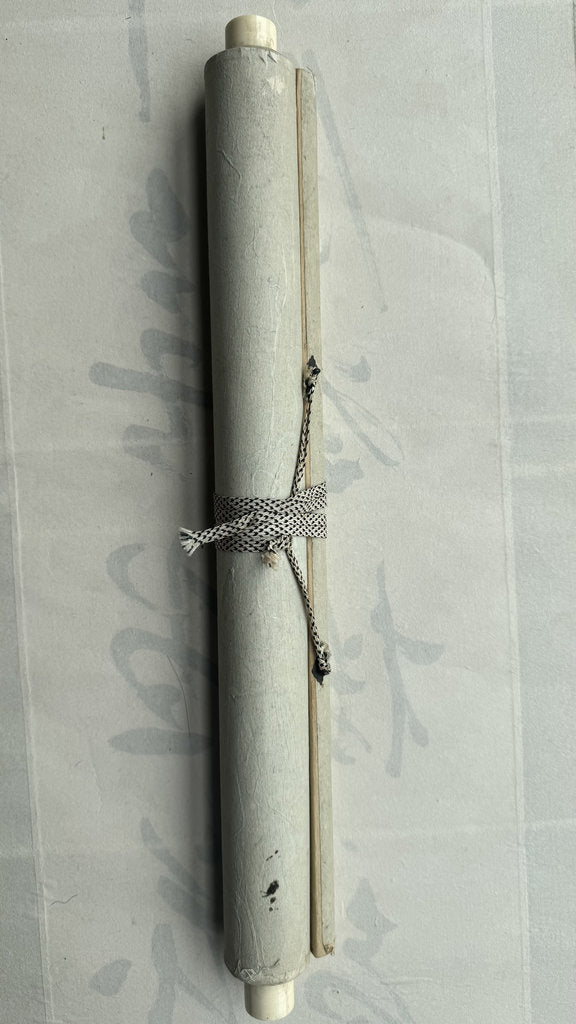 Vintage Japanese Calligraphy Scroll Nogi Maresuke War Poem Kakemono
