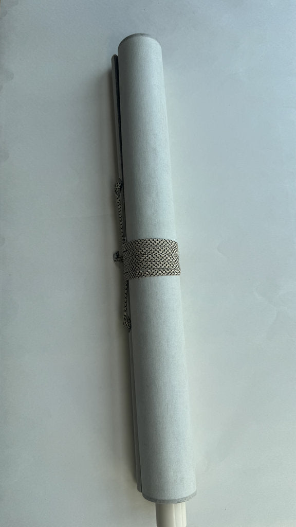 Vintage Japanese Numeral Calligraphy Scroll Fine Sumi Ink Kakemono