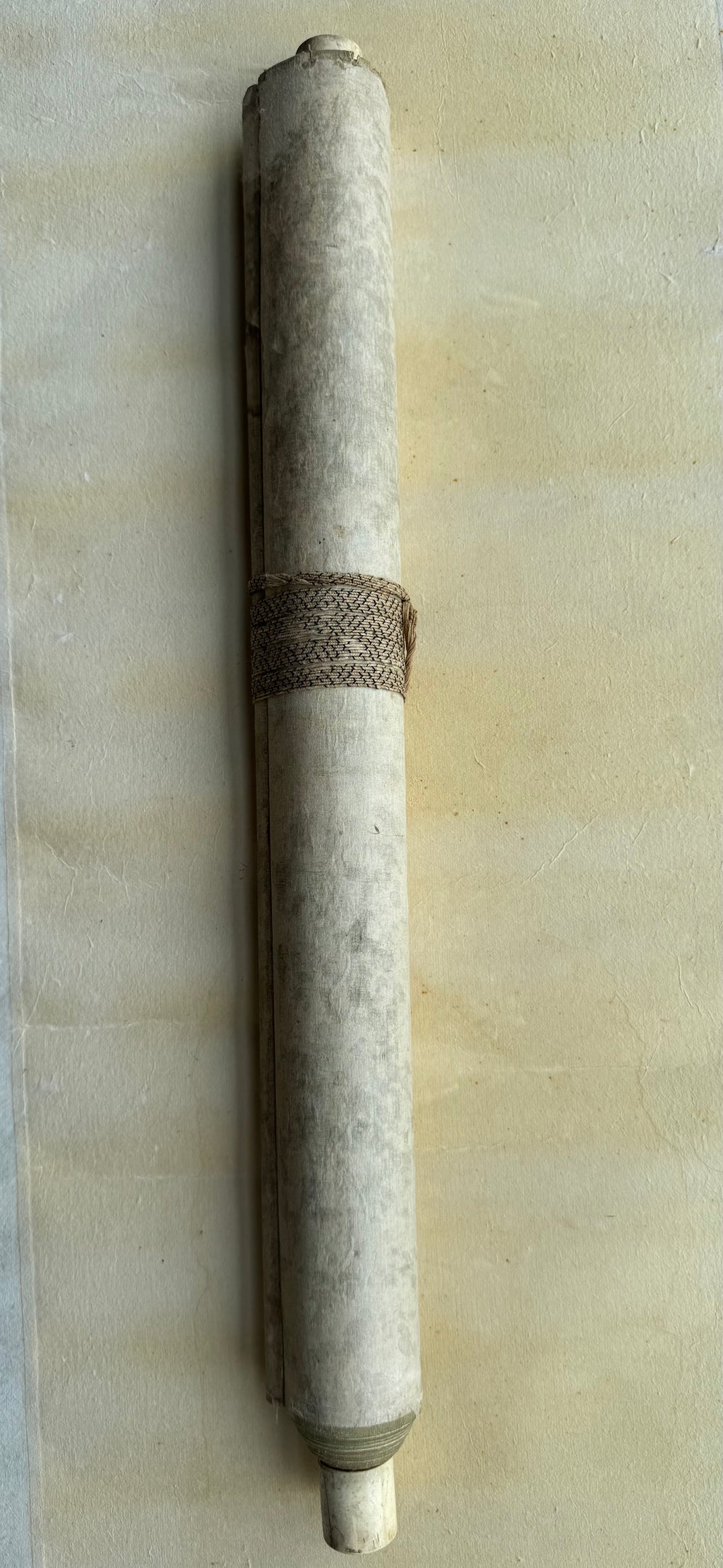 Japanese Hand-Painted Kakemono Horse Calligraphy Scroll – Sumi-e Artwork, Showa Era