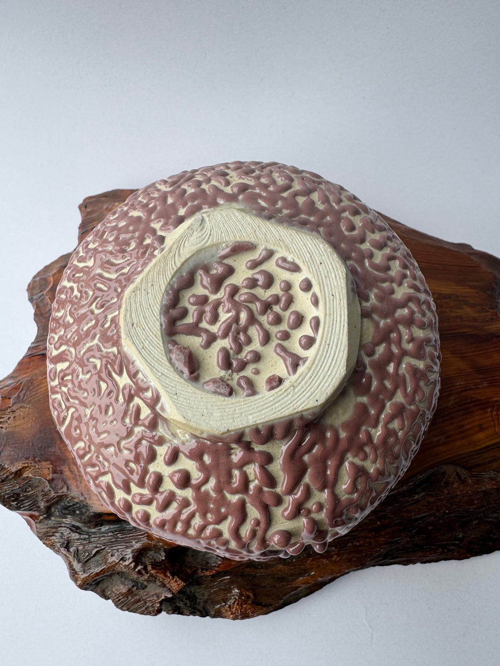 Vintage Oni Hagi Chawan – Handcrafted Japanese Hagi-Yaki Tea Bowl, Wabi-Sabi Ceramic Art