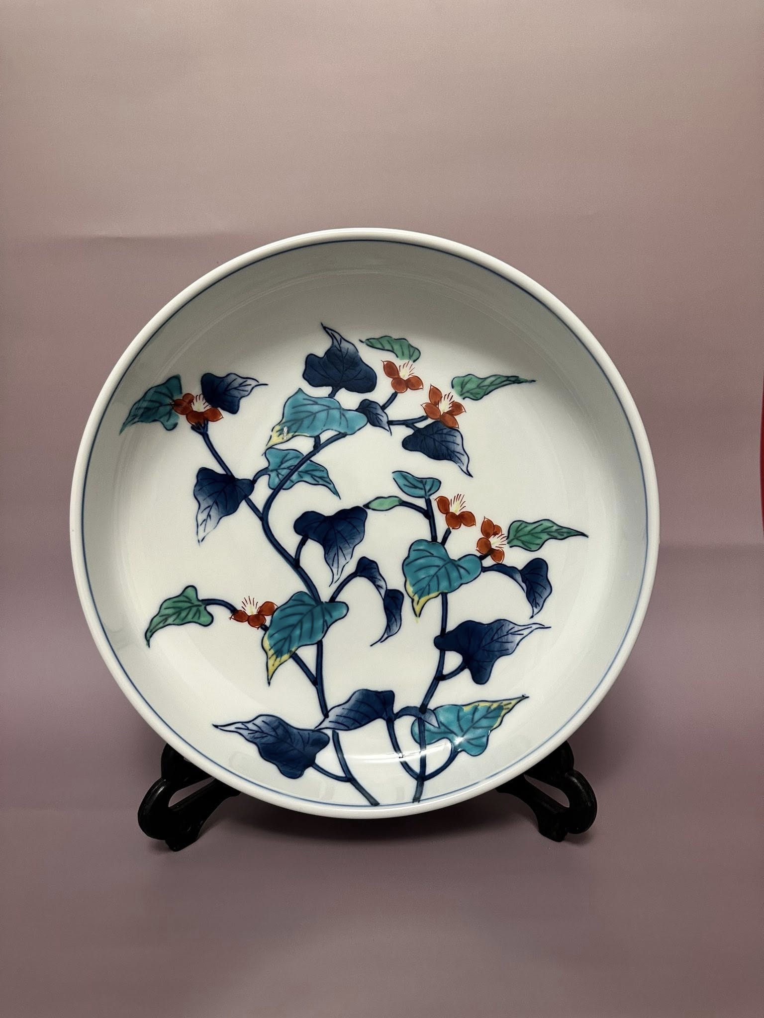 Japanese Art Plates & Tea Trays – Handcrafted Decorative Pottery from Chikoyaki