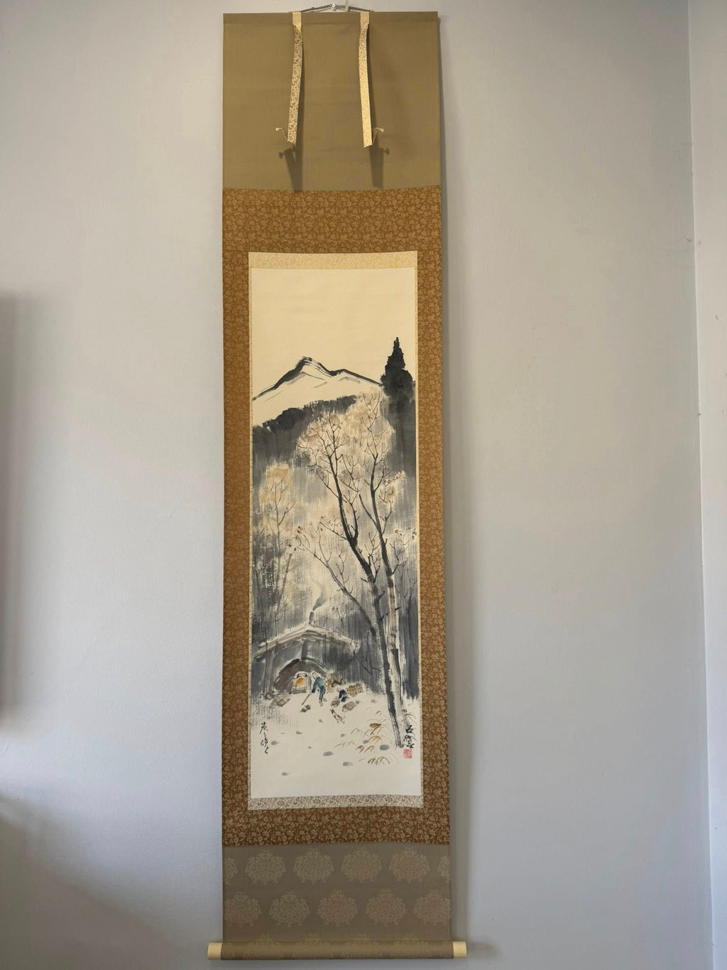 The Four Seasons Scroll Set – “Shun-Ka-Shu-Tō” by Kobayashi Gorō | Japanese Kakemono Art (1992 Certified)