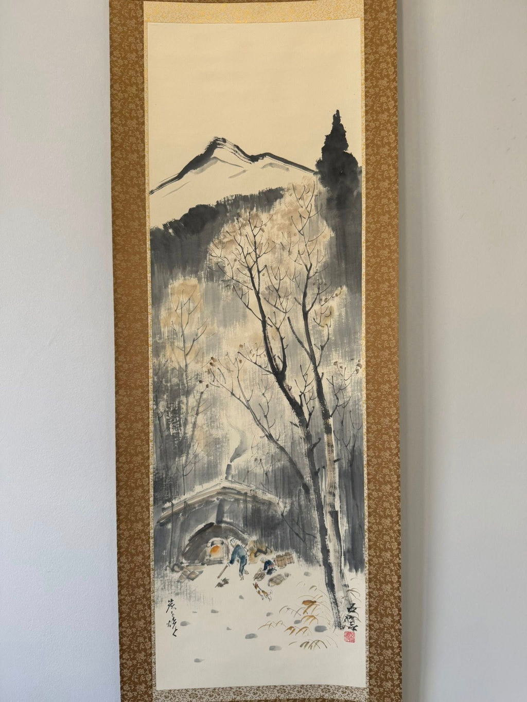 The Four Seasons Scroll Set – “Shun-Ka-Shu-Tō” by Kobayashi Gorō | Japanese Kakemono Art (1992 Certified)