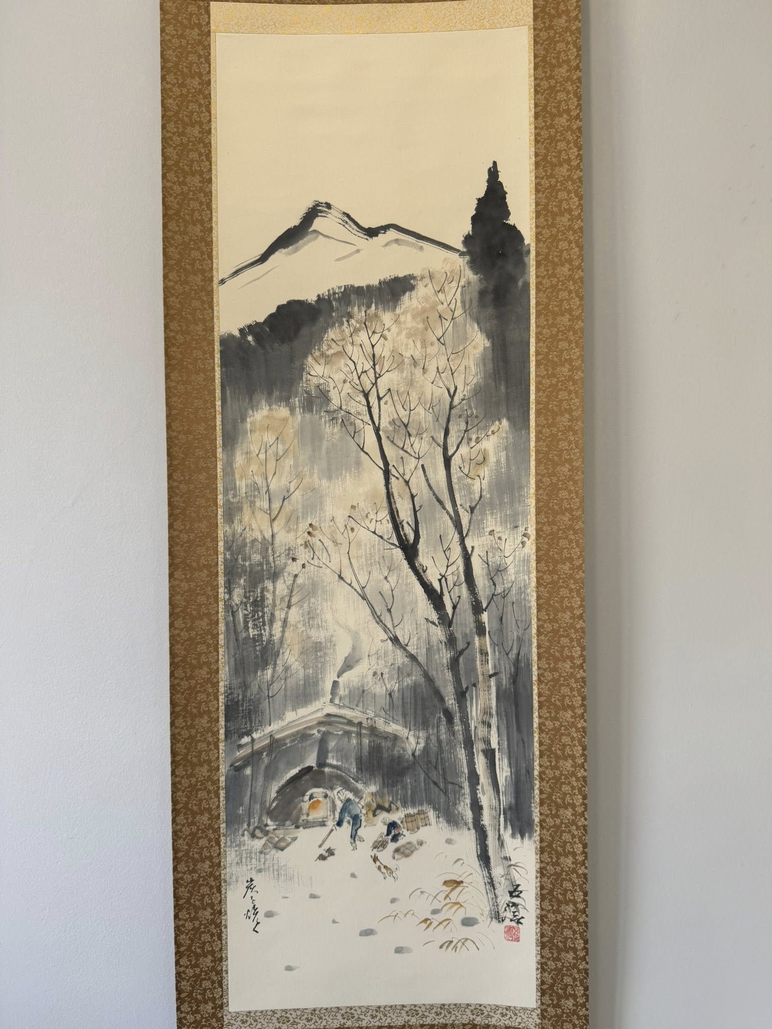 The Four Seasons Scroll Set – “Shun-Ka-Shu-Tō” by Kobayashi Gorō | Japanese Kakemono Art (1992 Certified)