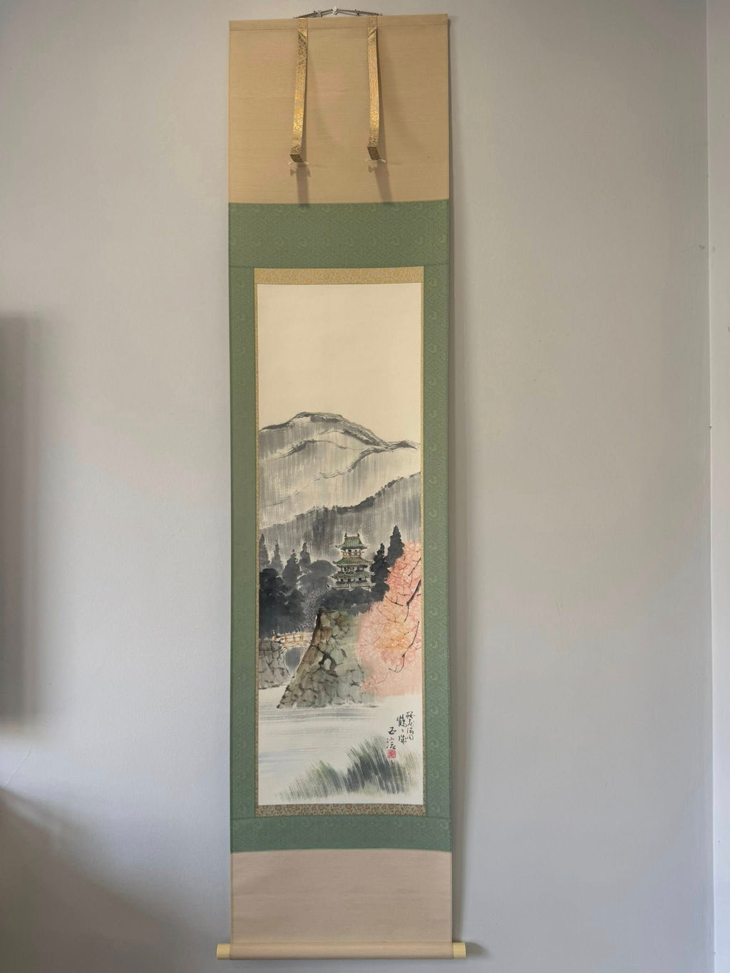 The Four Seasons Scroll Set – “Shun-Ka-Shu-Tō” by Kobayashi Gorō | Japanese Kakemono Art (1992 Certified)