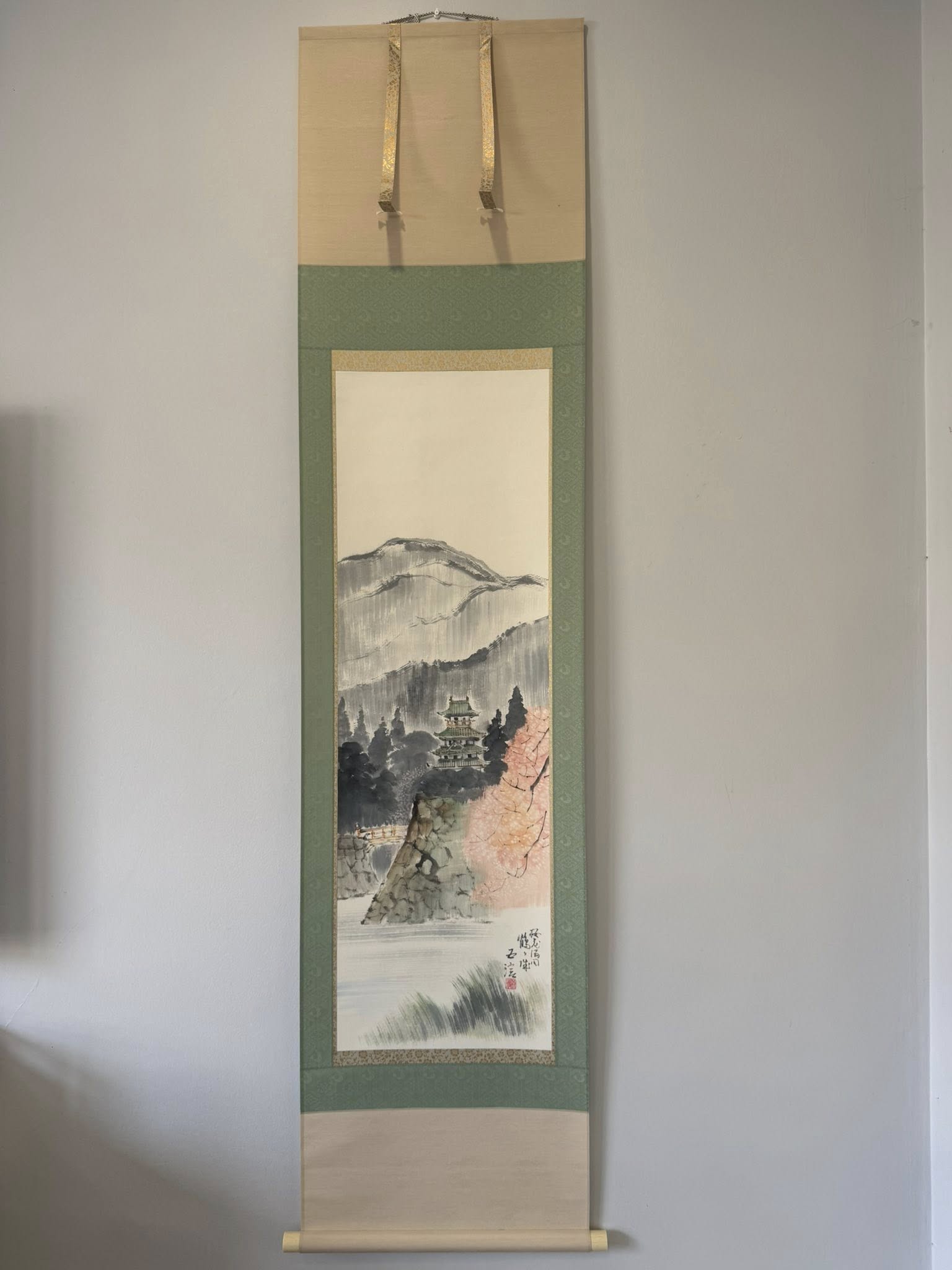 The Four Seasons Scroll Set – “Shun-Ka-Shu-Tō” by Kobayashi Gorō | Japanese Kakemono Art (1992 Certified)