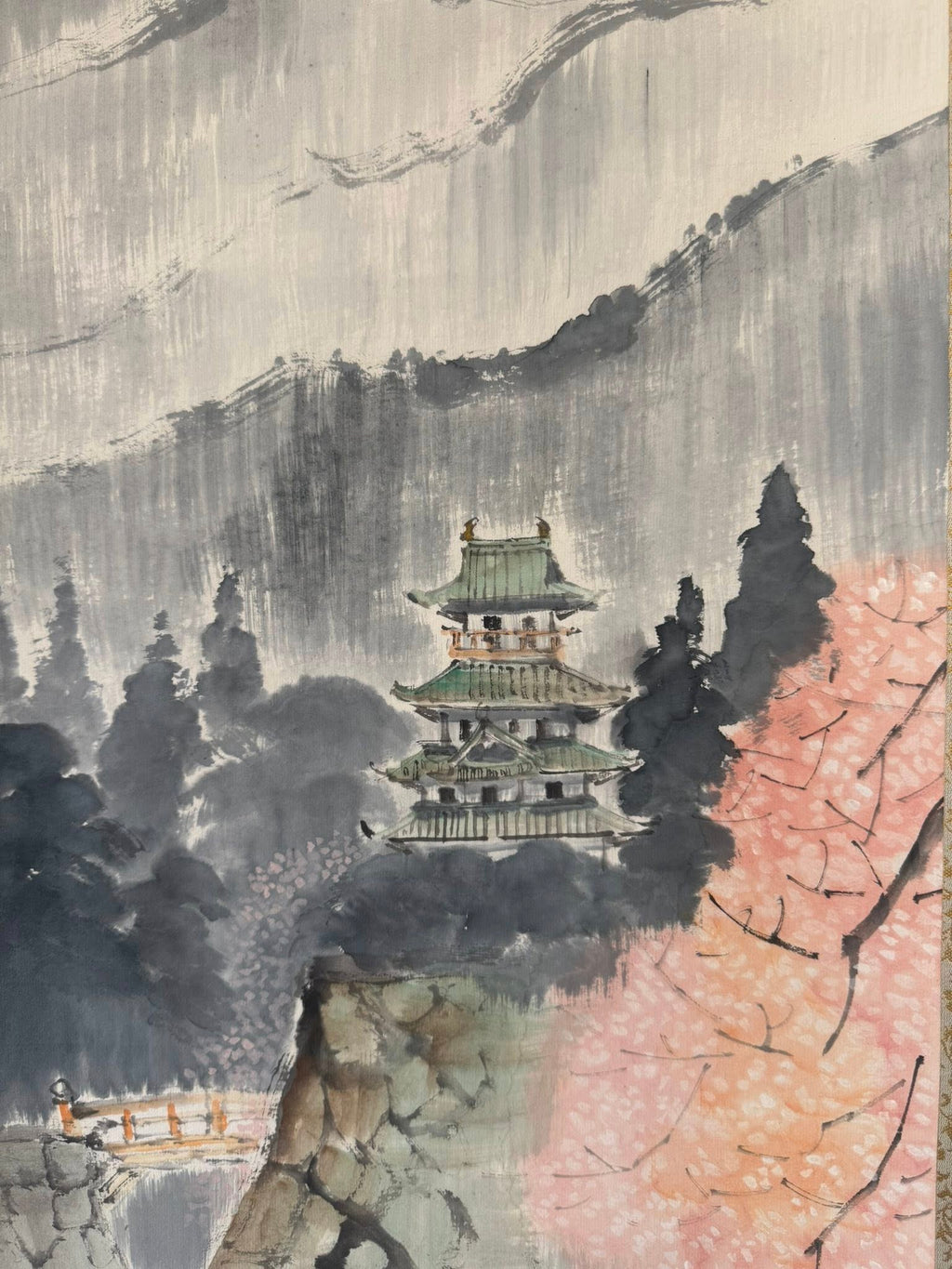 The Four Seasons Scroll Set – “Shun-Ka-Shu-Tō” by Kobayashi Gorō | Japanese Kakemono Art (1992 Certified)