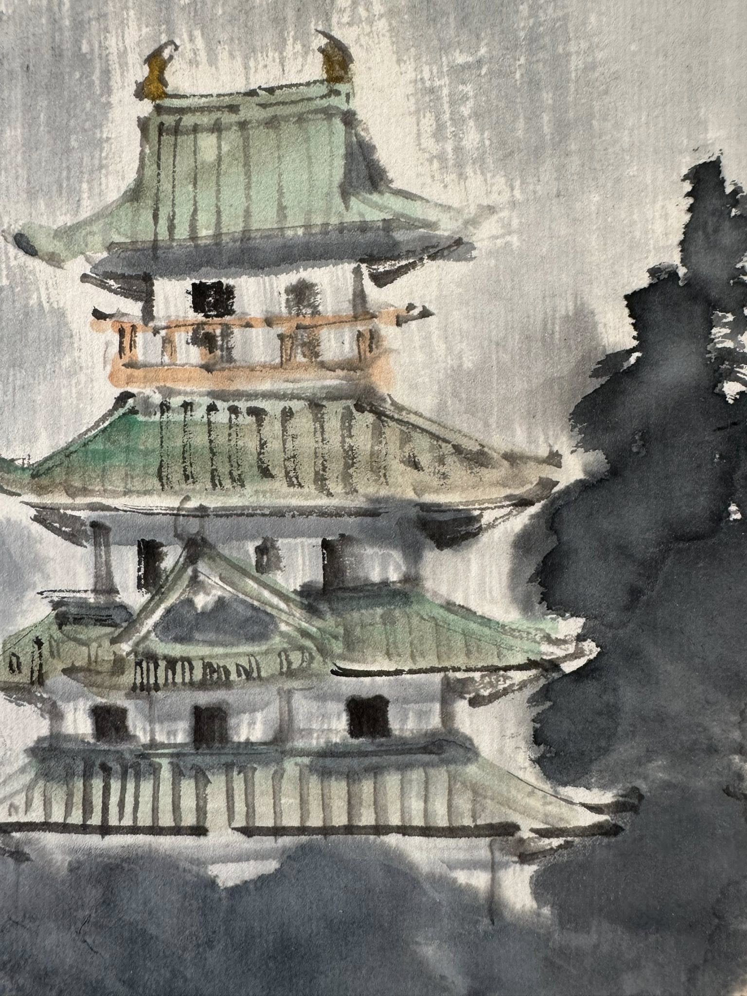 The Four Seasons Scroll Set – “Shun-Ka-Shu-Tō” by Kobayashi Gorō | Japanese Kakemono Art (1992 Certified)