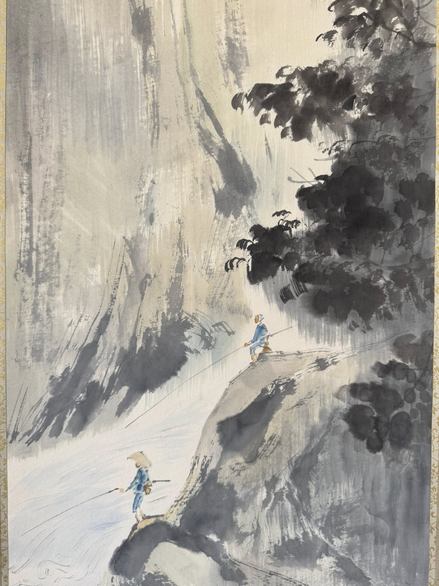 The Four Seasons Scroll Set – “Shun-Ka-Shu-Tō” by Kobayashi Gorō | Japanese Kakemono Art (1992 Certified)