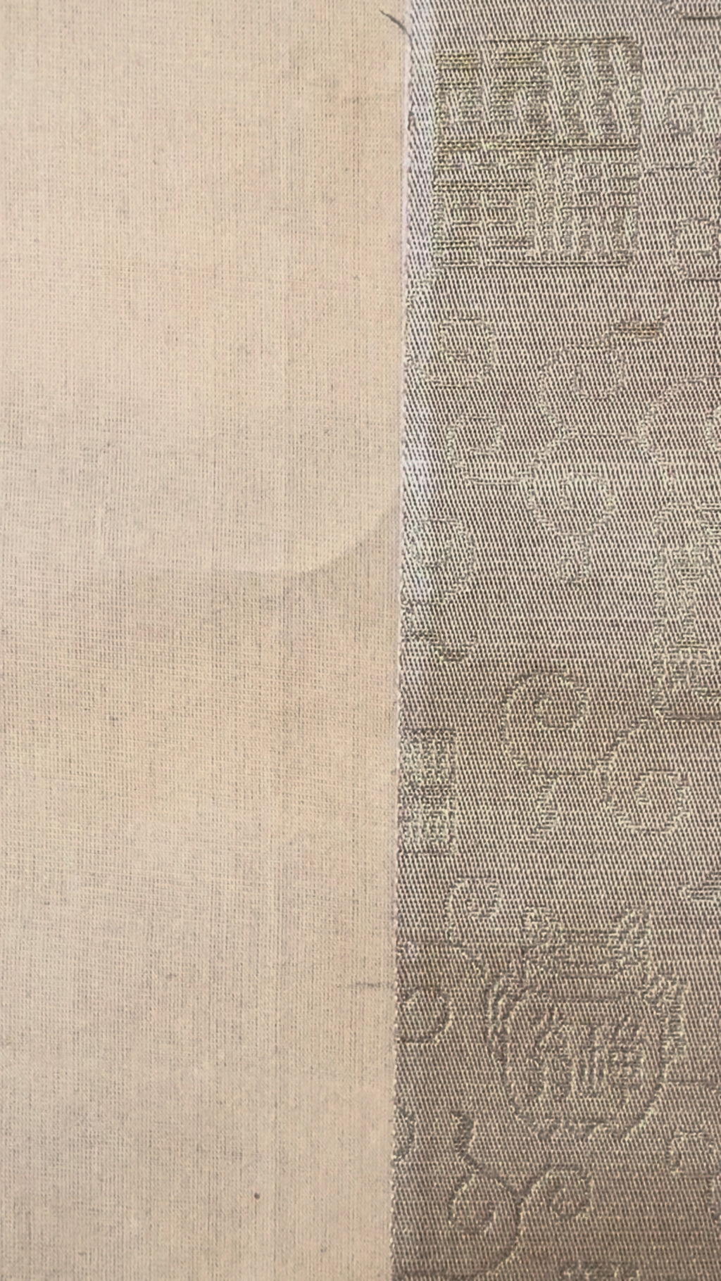 Antique Japanese Classical Landscape Hanging Scroll – Edo Meiji Kano Style Ink Painting Kakemono
