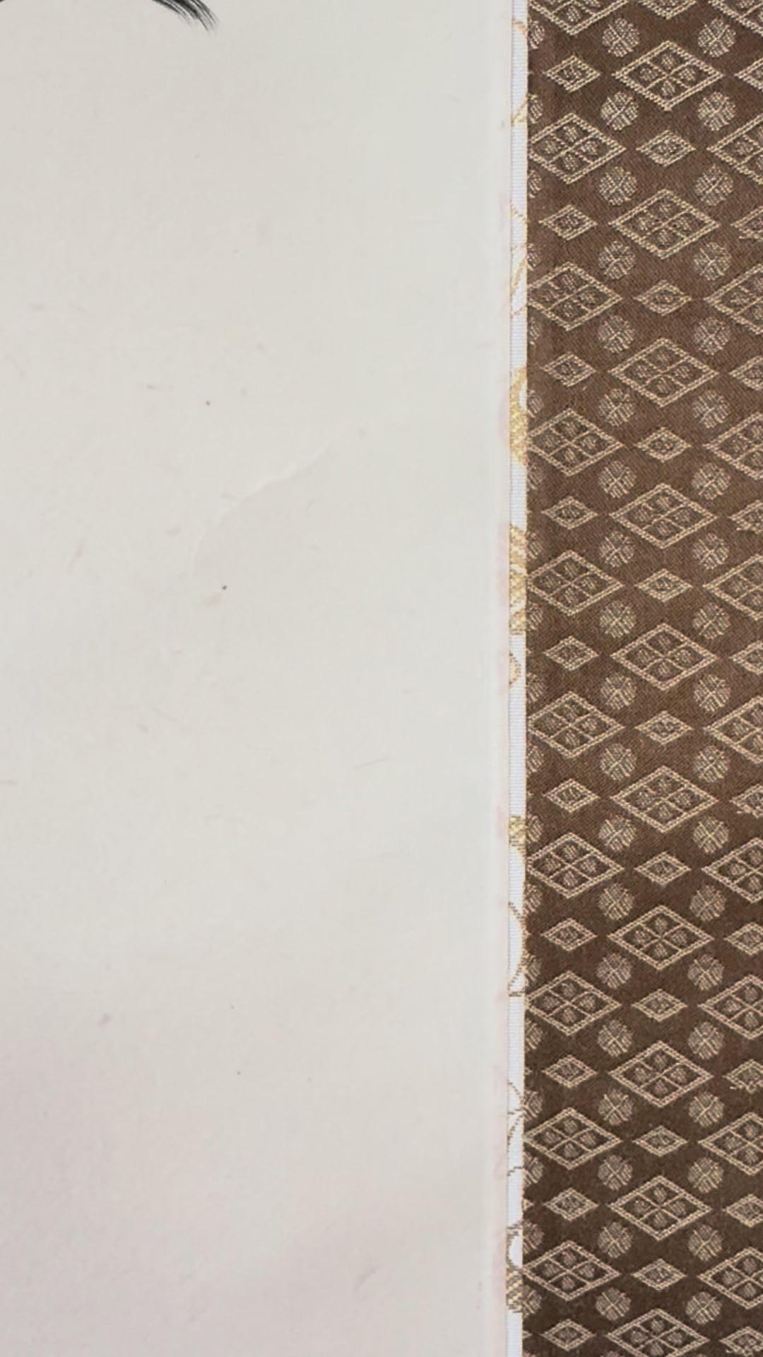 Japanese Horse Kanji Kakemono Print – Symbolic Ink Art Hanging Scroll