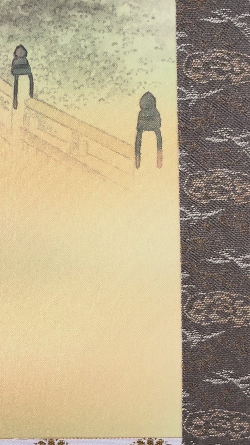 Japanese Peaceful Village Kakemono Print