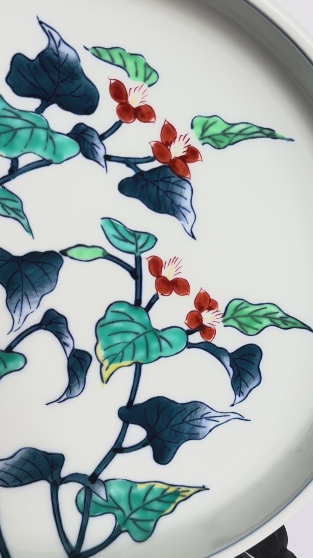 Japanese Art Plates & Tea Trays – Handcrafted Decorative Pottery
